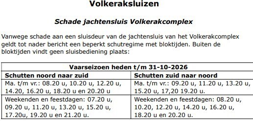 volkeraksluisen volkeraksluisen
